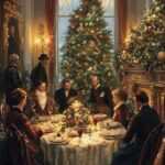 Influenciadora compartilha detalhes do jantar natalino com mesa para 30 pessoas e estilo descontraído de Messi