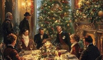 Influenciadora compartilha detalhes do jantar natalino com mesa para 30 pessoas e estilo descontraído de Messi