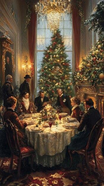 Influenciadora compartilha detalhes do jantar natalino com mesa para 30 pessoas e estilo descontraído de Messi