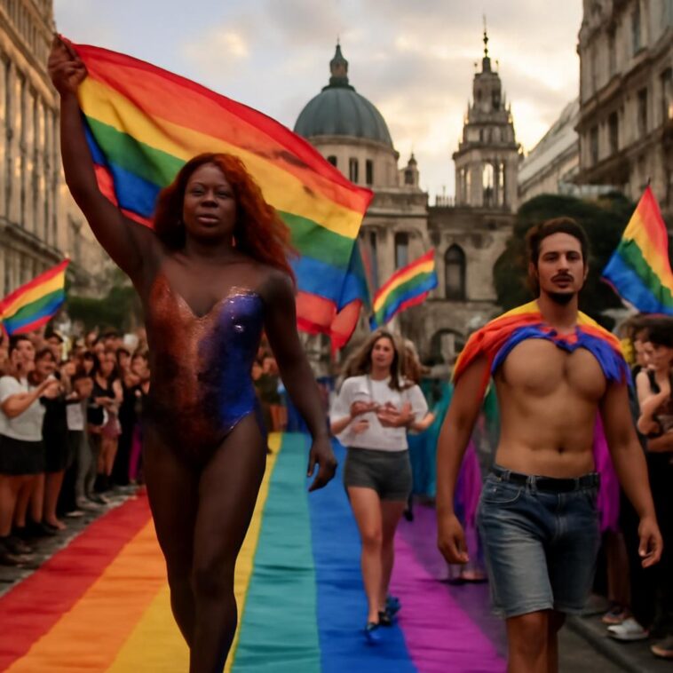 Evento celebra diversidade e visibilidade queer em desfile marcante na capital fluminense