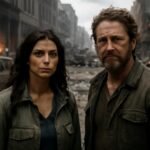 Atriz brasileira revela os desafios de filmar ‘Greenland 2’ entre Londres e Islândia