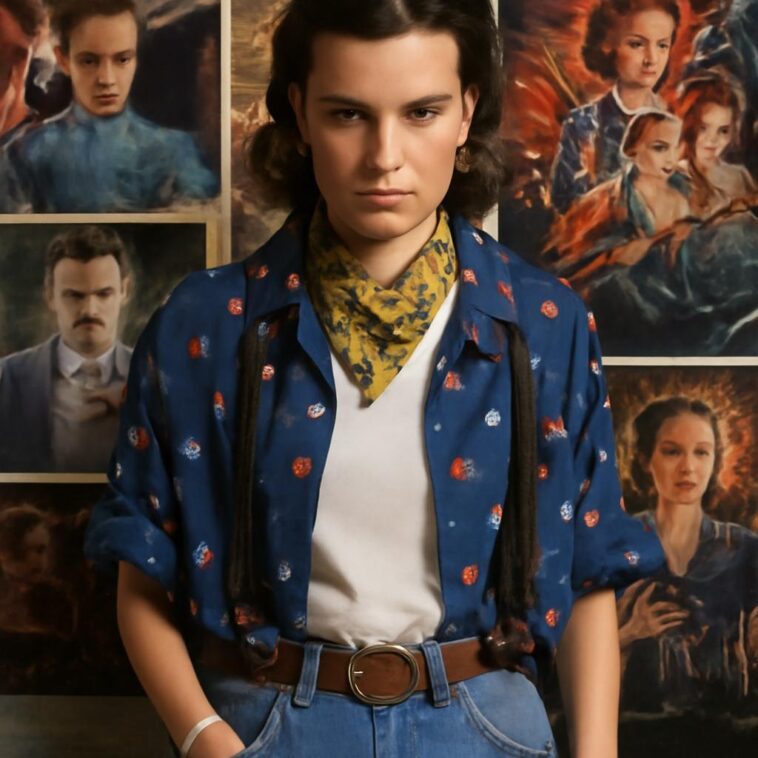 Inspire-se no guarda-roupa da Eleven e Millie Bobby Brown para arrasar com looks vintage e modernos