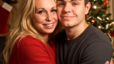 Cantora e seu filho Jayden, 19, celebram o Natal juntos, fortalecendo laços familiares após um período difícil