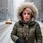 Apresentadora compartilha perrengue e encanto com o frio intenso nos Estados Unidos