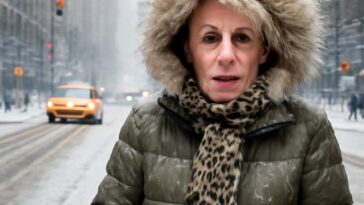 Apresentadora compartilha perrengue e encanto com o frio intenso nos Estados Unidos