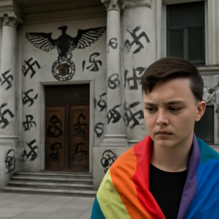 Ministério da Cultura da Eslovênia é alvo de vandalismo com suásticas, sinalizando avanço da extrema direita