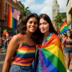 Atrizes aproveitam passeio em São Francisco e Los Angeles, celebrando amor e parceria