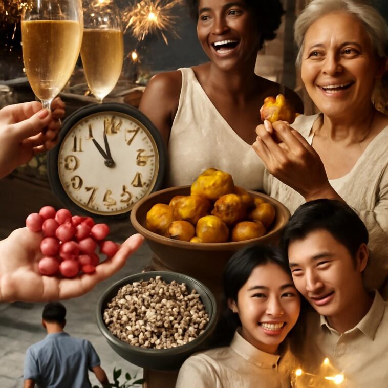 Descubra as origens, costumes e rituais curiosos que transformam a virada do ano em celebração global e cheia de significado