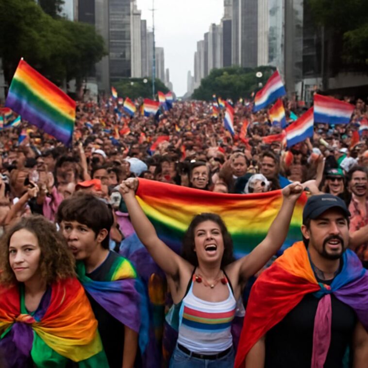 Manifestação LGBTQIA+ reúne multidão contra preconceito em São Paulo 1 Evento vibrante celebra diversidade e cobra respeito, fortalecendo a luta por direitos na capital paulista