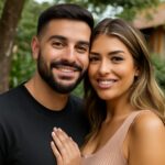 Casal celebra o Ano Novo junto e compartilha declarações nas redes sociais, unindo amor e fé