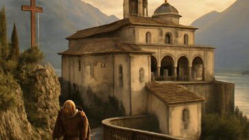 Seis frades enfrentam o fim de uma era em um santuário que fala pela fé e pelo silêncio