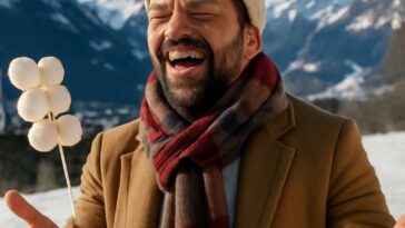 El cantante puertorriqueño disfruta momentos mágicos con sus hijos Lucía y Renn en un invierno lleno de ternura