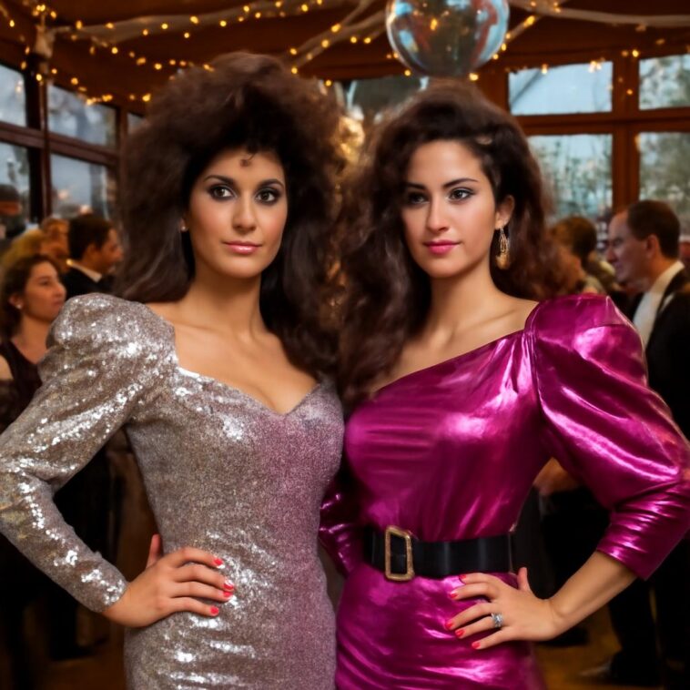 Brooks Nader e suas irmãs celebram o Réveillon em estilo retrô e ousado no badalado evento de Kate Hudson, inspirando a comunidade LGBTQIA+ com moda e atitude.