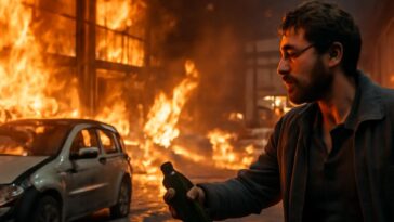 Vilão retorna para ajudar o filho e arma vingança com incêndio na reta final da novela