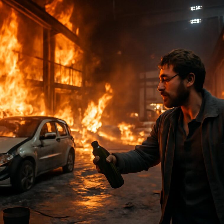 Vilão retorna para ajudar o filho e arma vingança com incêndio na reta final da novela