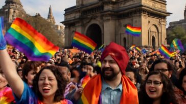 De abraços acolhedores a festas vibrantes, janeiro é dedicado à celebração LGBTQIA+ em Mumbai, Índia