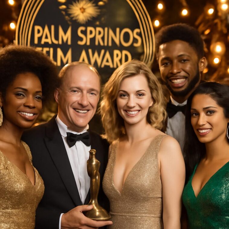 Palm Springs Film Awards celebra cinema com brilho e representatividade 1 Estrelas como Miley Cyrus e Adam Sandler marcaram presença em noite de emoção e arte no deserto da Califórnia