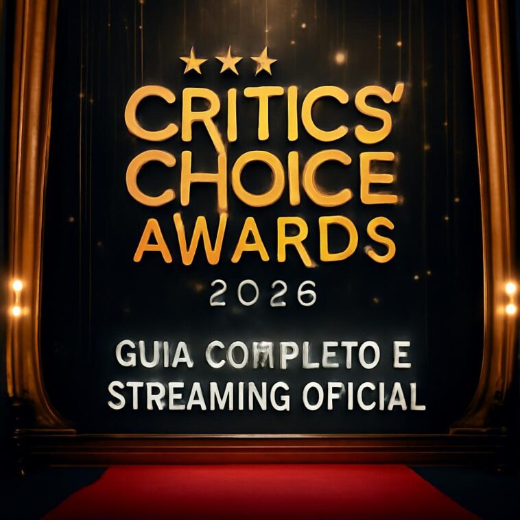Critics' Choice Awards 2026: Guia completo e streaming oficial 1 Descubra como assistir à premiação que celebra o melhor do cinema e TV com destaque para diversidade e representatividade