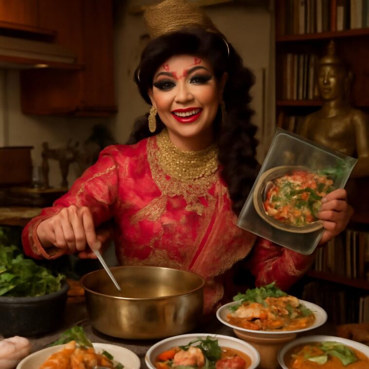 Arnold Myint transforma memória da mãe em obra que celebra a culinária e a comunidade LGBTQIA+