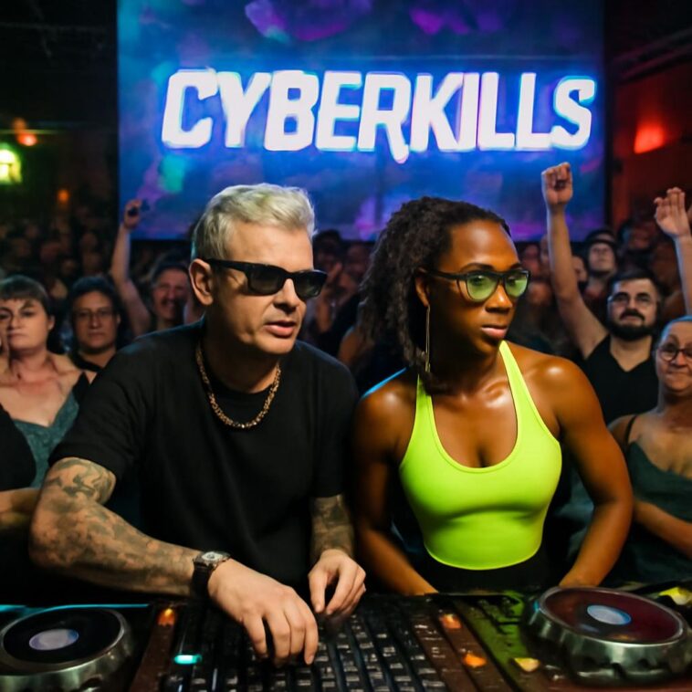 Duo referência da cena alternativa brasileira leva som intenso e visual inovador à San Boate