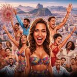 Cantora argentina Lali curte Ubatuba com namorado; Shawn Mendes e Rosalía também brilham em festas brasileiras