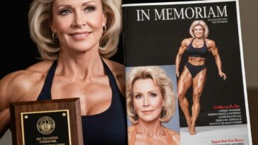 Jayne Trcka, conhecida por 'Scary Movie' e sua carreira no bodybuilding, faleceu aos 62 anos em San Diego