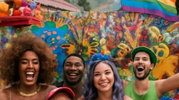 Bloco inspirado no carnaval de Salvador se firma no Rio e celebra amor livre e representatividade LGBTQIA+