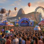 Festival na Marina da Glória reúne diversidade musical e experiências de marcas como Petrobras e Amstel