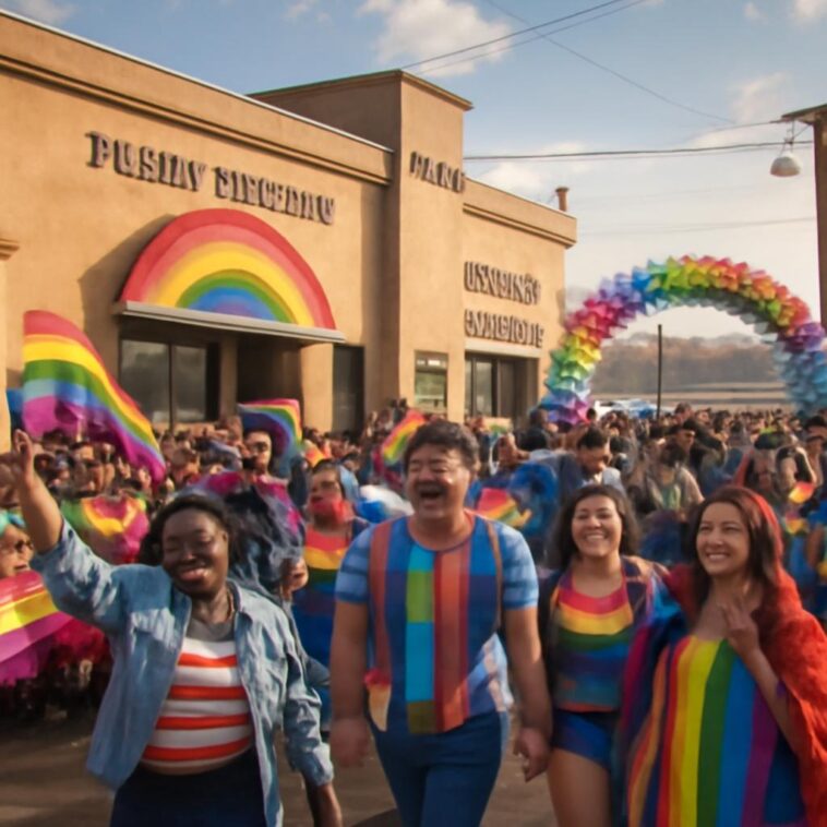 Drag bingo, karaokê e arte celebram a comunidade LGBTQIA+ no deserto californiano