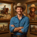 Exposição de pinturas celebra talento local com vernissage no Chisholm Trail Heritage Center