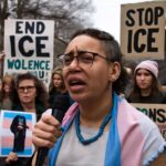 Alice Valentine relata agressão, spray de pimenta e prisão arbitrária ao defender comunidade LGBTQIA+ e imigrantes