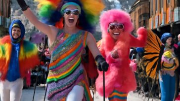 Evento em Aspen, Colorado, une arte, alegria e orgulho LGBTQIA+ em concurso de fantasias inesquecível