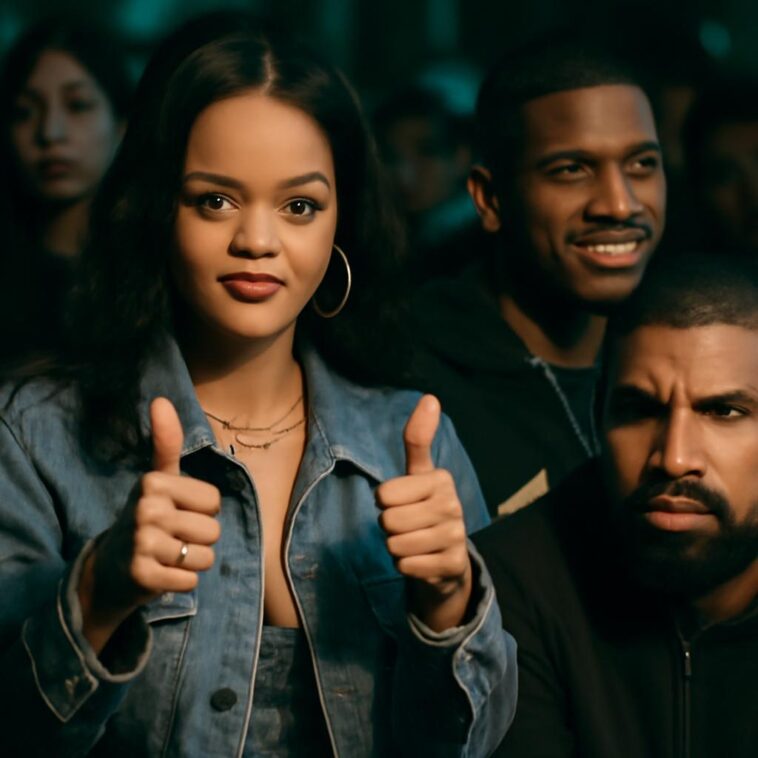 Cantora demonstra apoio ao parceiro ASAP Rocky em faixa polêmica que parece mirar Drake