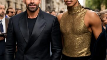 Ícone e nova estrela da moda se encontram no desfile masculino de Giorgio Armani em Milão