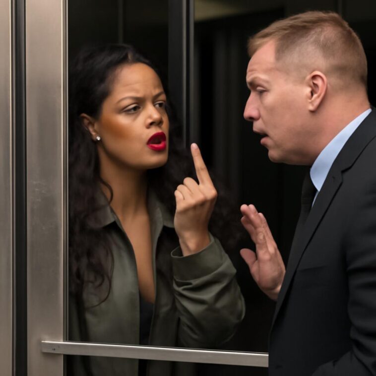 Com humor e charme, cantora responde ao bodyguard que deixou a porta bater nela em Nova York