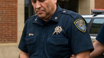 Oficial foi detido por compartilhar informações sigilosas fora da polícia em St. Martinville, EUA