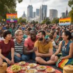 Evento em parque de Melbourne busca fortalecer solidariedade e enfrentar o ódio homofóbico