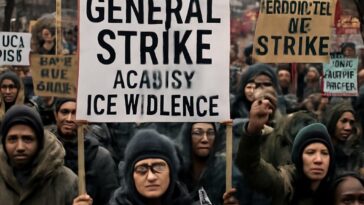 Movimento massivo protesta contra a violência policial e a presença da ICE em Minnesota, unindo comunidades em luta por justiça