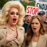 Performance de drag queen em Los Angeles satiriza Erika Kirk e gera debates acalorados no cenário político dos EUA