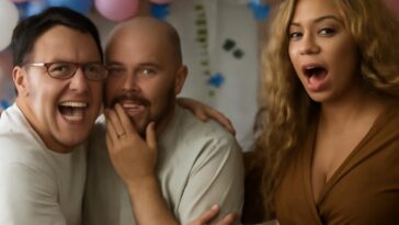Casal de Fargo celebra momento inesquecível com surpresa da diva pop Beyoncé no reveal do terceiro filho