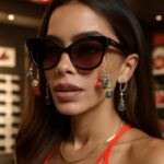 Nova linha transforma óculos em plataforma de estilo pessoal com pingentes exclusivos da artista