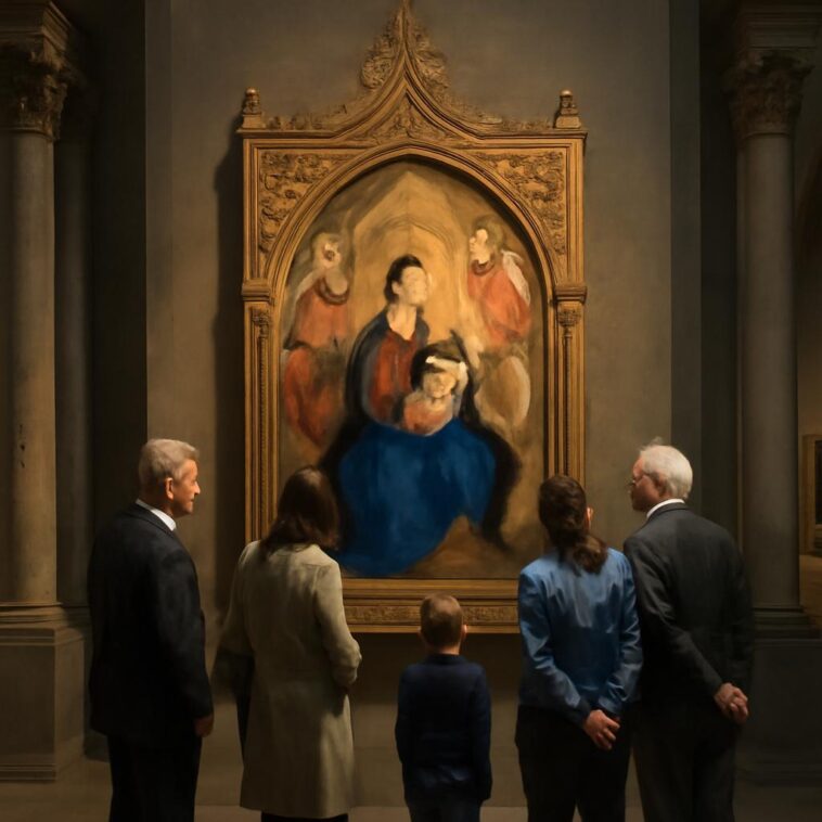 Escultura gótica reunida com o altar original celebra arte medieval e cultura monástica feminina