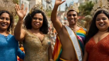 Musos gay e trans brilham pela primeira vez na corte do Carnaval de Florianópolis, reafirmando diversidade e inclusão