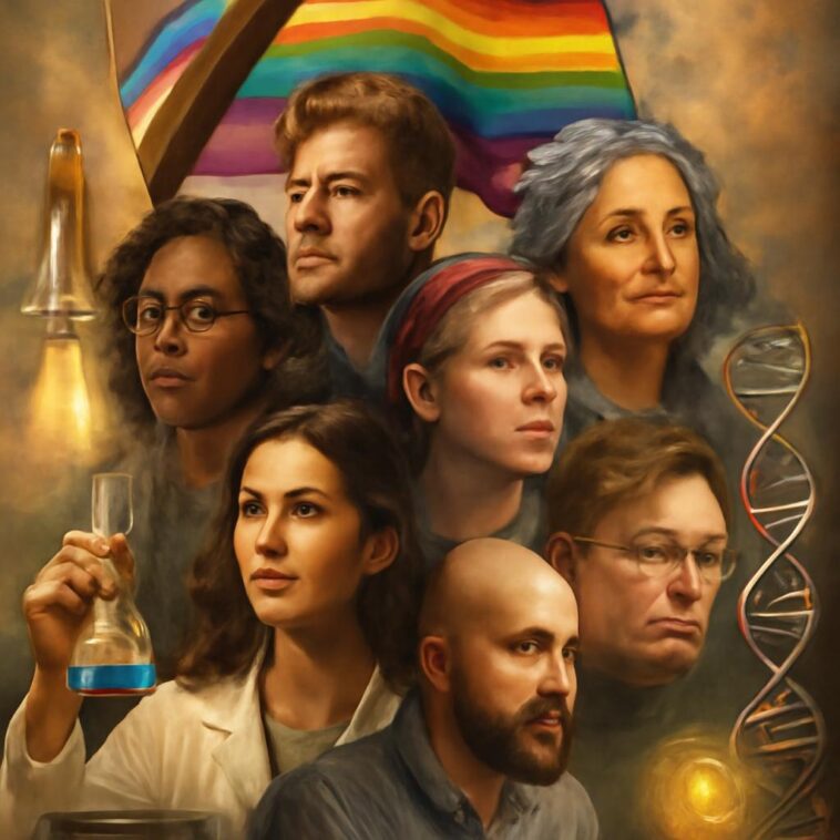 Celebramos as contribuições LGBTQIA+ na ciência e lutamos por igualdade e respeito