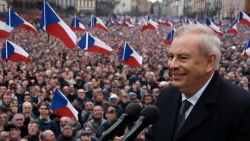 Manifestantes lotam praça em Praga em defesa do presidente Pavel contra ministro controverso