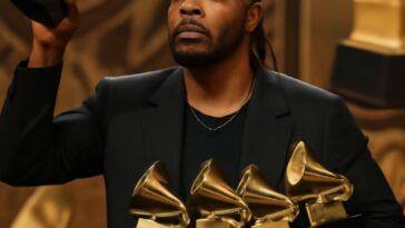 Com cinco estatuetas, Kendrick Lamar se torna o rapper mais premiado na cerimônia marcada por vitórias de Bad Bunny e Billie Eilish