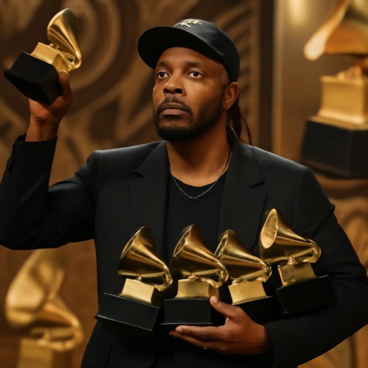 Com cinco estatuetas, Kendrick Lamar se torna o rapper mais premiado na cerimônia marcada por vitórias de Bad Bunny e Billie Eilish