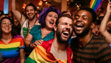 Evento no Val Air Ballroom reuniu cerca de mil pessoas para celebrar o romance queer da série que conquistou a internet