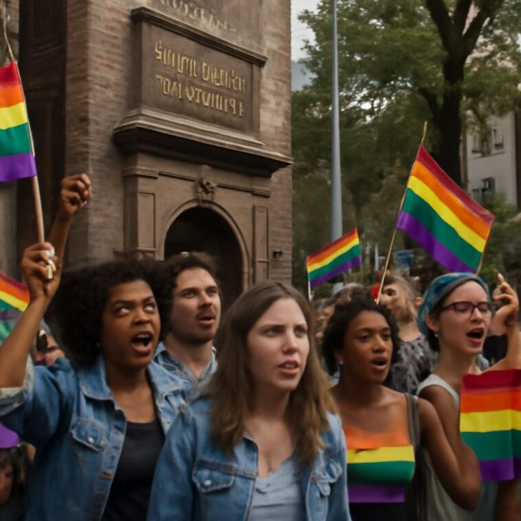 Líderes de Nova York cobram do governo Trump a restauração do símbolo LGBTQIA+ no marco histórico do movimento