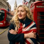 A rainha da reinvenção mostra seu amor pela Inglaterra entre futebol, arte e vida familiar